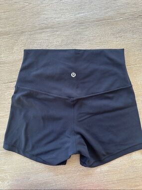 Lululemon Align High-Rise Black Women's Athletic Shorts -Like New